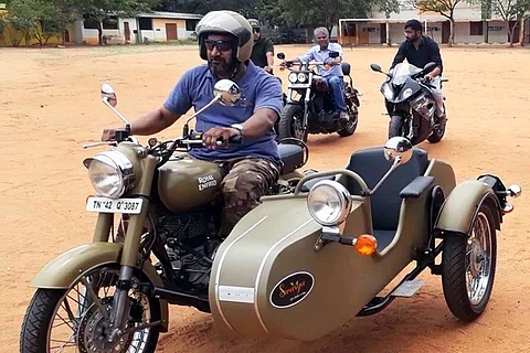 I can’t walk, so I will ride: Paraplegic Royal Enfielder’s mega ride from Kanyakumari to Ladakh