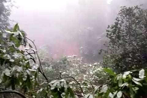 Karnataka rains: Landslide halts traffic in Agumbe Ghat