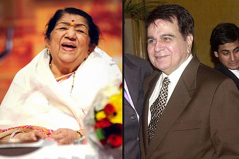 Lata Mangeshkar & Dilip Kumar