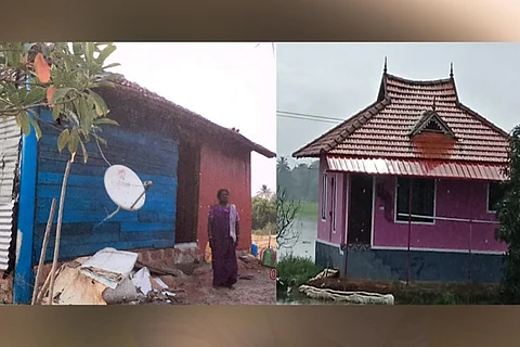 Latha's home in Nedumudi