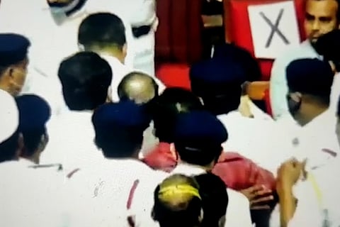 Ruckus in Karnataka Legislative Council