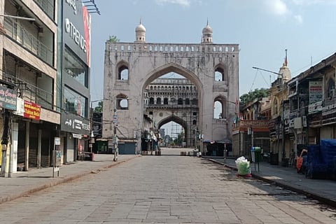 A deserted Charminar