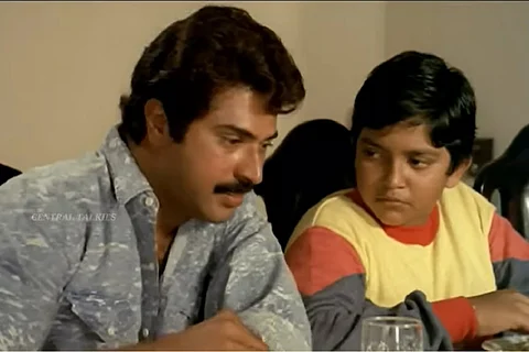 Mammootty and Kuriachan Chacko in Manu Uncle