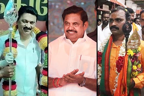 Stalin, Edappadi Palaniswami, Murugan
