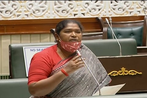 Mulugu MLA Seethakka