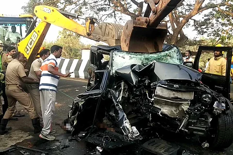 MP Elango son's accident