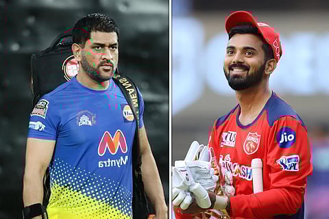 MS Dhoni, KL Rahul