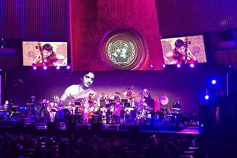 Magic of AR Rahman comes alive at the UN on India’s 70th Independence Day