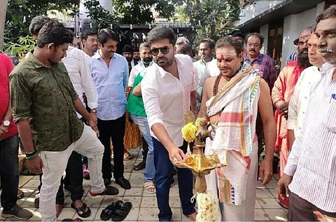 Simbu’s ‘Maanaadu’ starts shooting: See pics