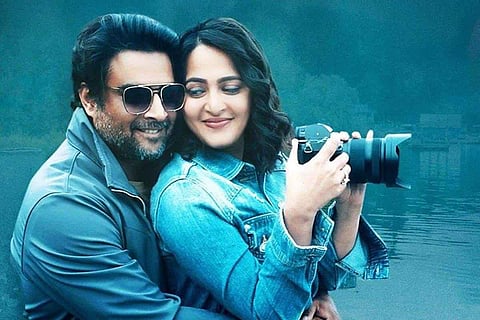 Madhavan and Anushka in Nishabdham