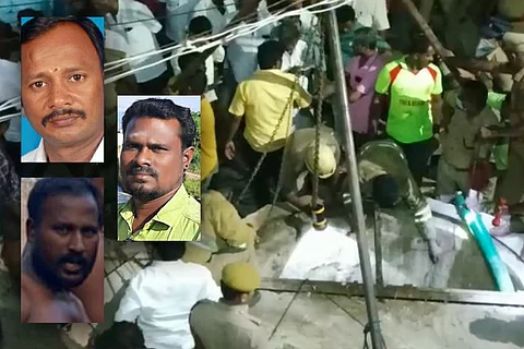 Madurai Contract Workers death in sewer