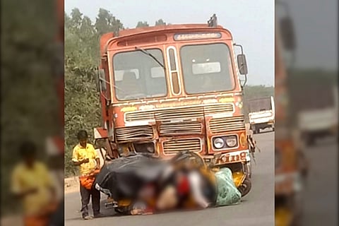 Six people including five from one family killed in Telangana auto-lorry crash