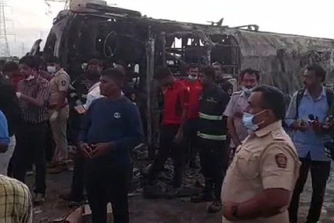 Maharashtra bus accident