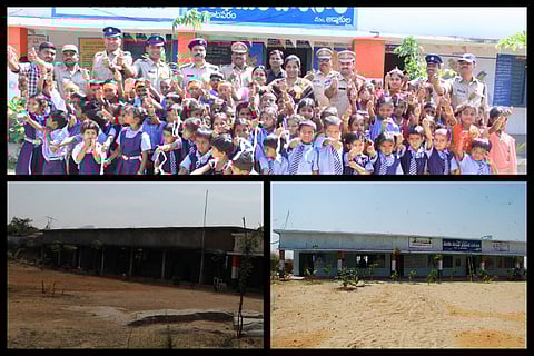 How the Telangana police gifted a Mahbubnagar village a beautiful school for its children