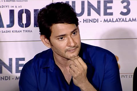 Mahesh Babu at Major trailer launch