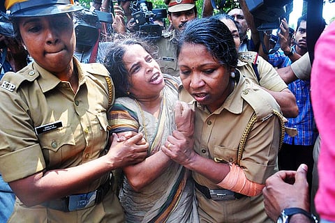 CM Pinarayi will not meet Jishnu's mother in hospital, justifies police action