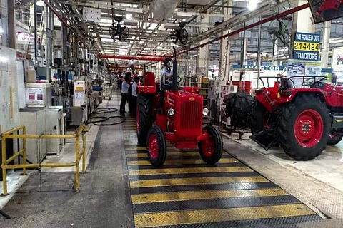 Mahindra K2 tractor manufacturing plant at Zajeerabad of Telangana