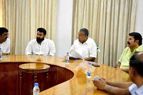 CM Pinarayi promises to review entertainment tax after Malayalam stars visit
