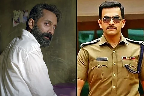 Fahadh Faasil in Malik and Prithviraj in Cold Case