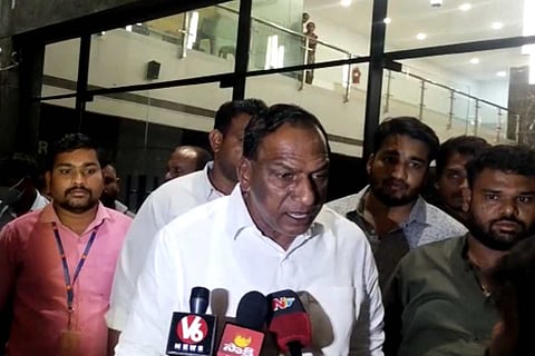 Telangana’s Labour and Employment Minister Ch Malla Reddy