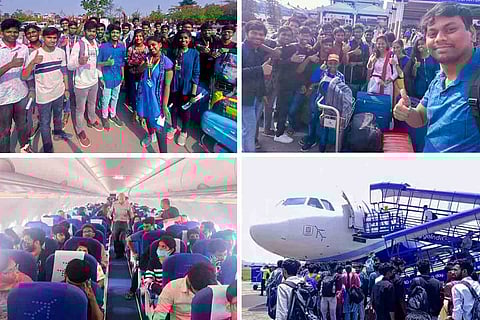 Families relieved as Andhra & Telangana students return from violence-hit Manipur