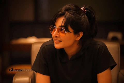 Manju Warrier in black