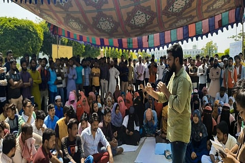 MANUU students boycott classes, demand arrest of BJP leader Kapil Mishra