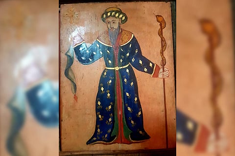 Mar Gabriel in Kerala church