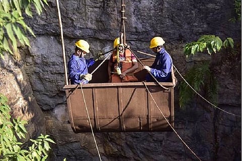 Meghalaya mine rescue: One body detected by Indian Navy divers