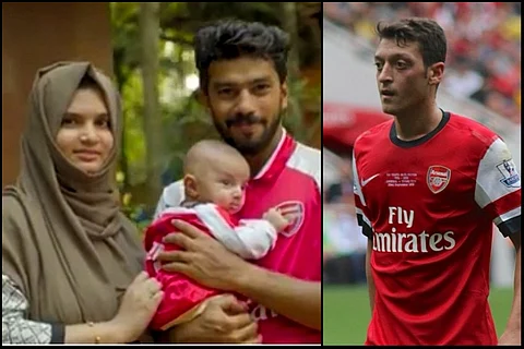 Watch: Baby Ozil from Kerala has caught Arsenal’s eye all the way in London