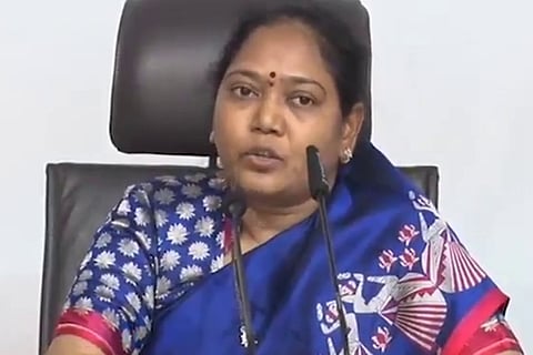 Andhra Pradesh Home Minister Mekathoti Sucharita