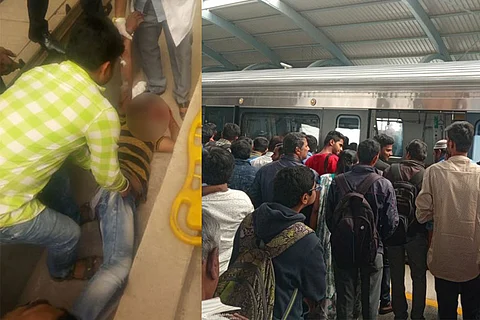 Man attempts suicide by jumping in front of B’luru metro train, services disrupted