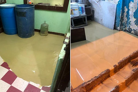 Flooding at the house