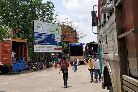 Trains yet to come, migrant workers in Hyderabad pay truck drivers to go home