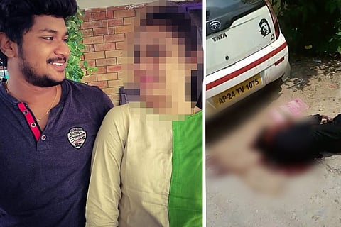 Horrific murder in Telangana, man hacked to death in front of pregnant wife