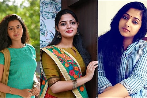 Anupama Parameswaran, Nikhila Vimal and Anu Sithara in Dulquer’s film