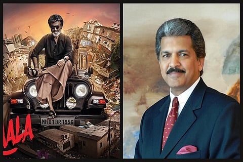 Anand Mahindra sets his eyes on Thar SUV in Rajini’s Kaala poster