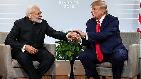 File image of PM Modi and US President Donald Trump