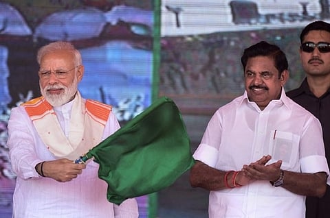 PM Modi appreciates TN CM for Mamallapuram hospitality