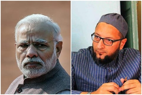 Owaisi takes a political jab at Modi’s mera booth sabse Mazboot slogan