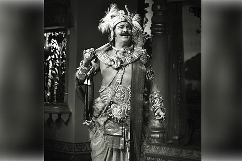 Mohan Babu's SVR look from 'Mahanati' out