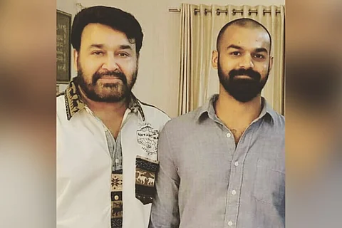 'My little man is not so little any more': Mohanlal wishes Pranav with childhood pic