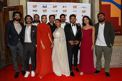 In pics: Geetu Mohandas, Nivin, Sobhita Dhulipala attend TIFF premiere of 'Moothon'