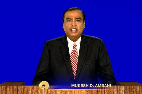 File photo of Mukesh Ambani