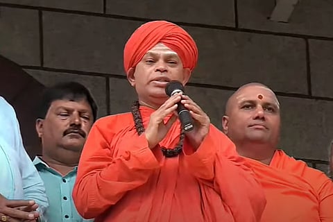 Shivamurthy Murugha Sharanaru accused of sexually assaulting two girls.