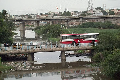 A bridge over Musi river in Chaderghat: 15 bridges sanctioned on Hyderabad’s Musi, Esa rivers to ease traffic