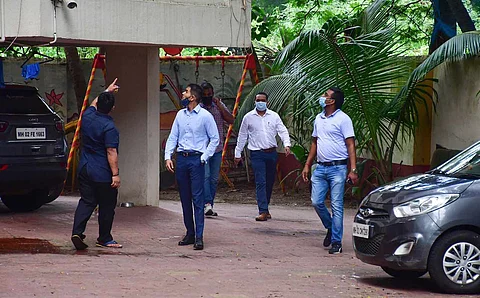 NCB at Rhea Chakraborty's house