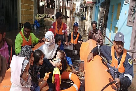 DRF stepped into rescue operation
