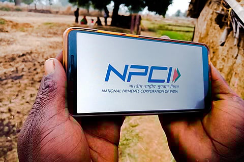 NPCI on mobile screen