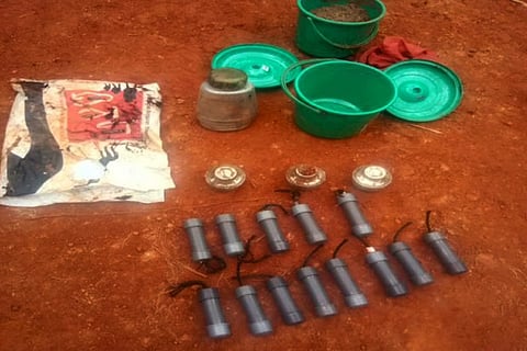 Kerala police seize 16 bombs from Nadapuram panchayat in Kozhikode, register case